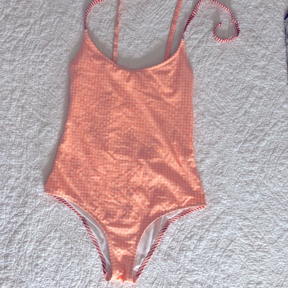 Aerie Seersucker One Piece